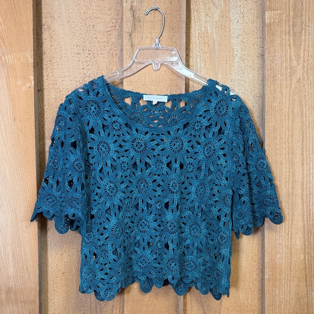Solitaire Crochet Blouse